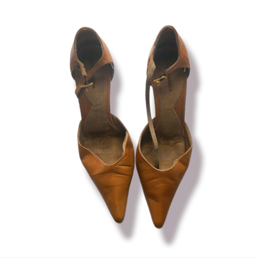 Mary Janes Carmel Stiletto
